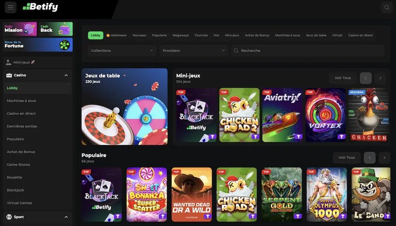 Betify casino à France Betify casino à France